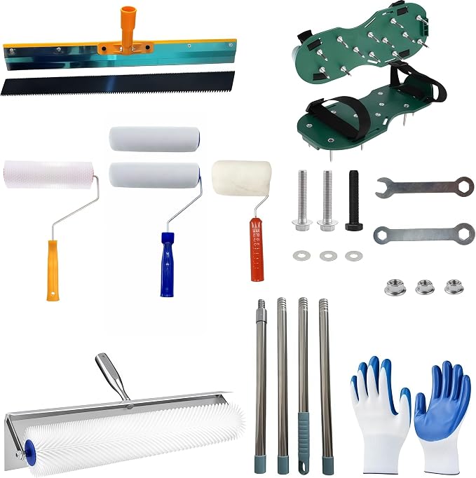Professional Self-Leveling Cement Tool Kit by Unknown