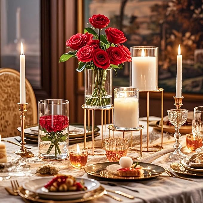 36pcs Glass Vase Cylinder for Centerpieces 4, 6Inch Tall Small Flower Glass - Image 4