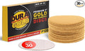 Dura-Gold - Premium - 120 Grit 3" Gold Hook & Loop Sanding Discs by Dura-Gold
