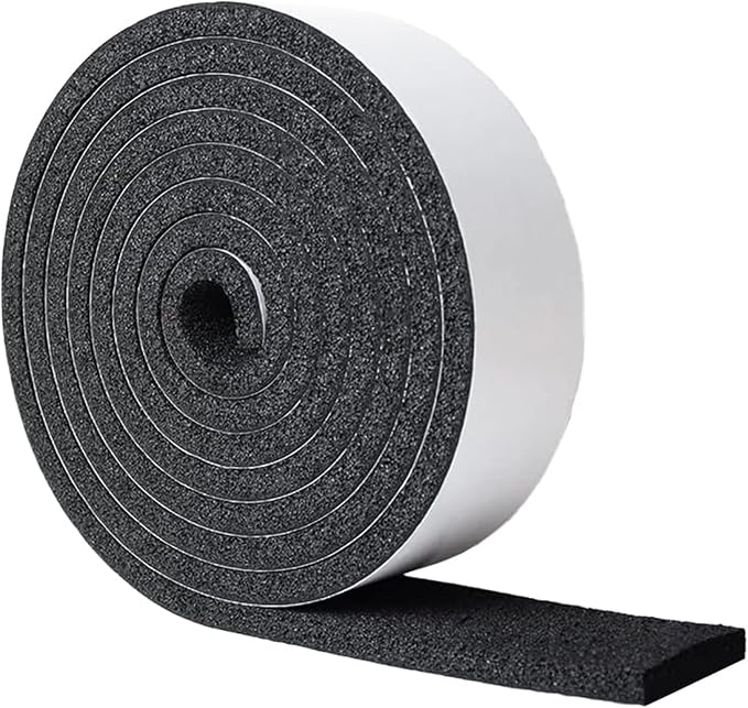 DOBTIM Pipe Insulation Foam Wrap Tape, Self Adhesive by DOBTIM
