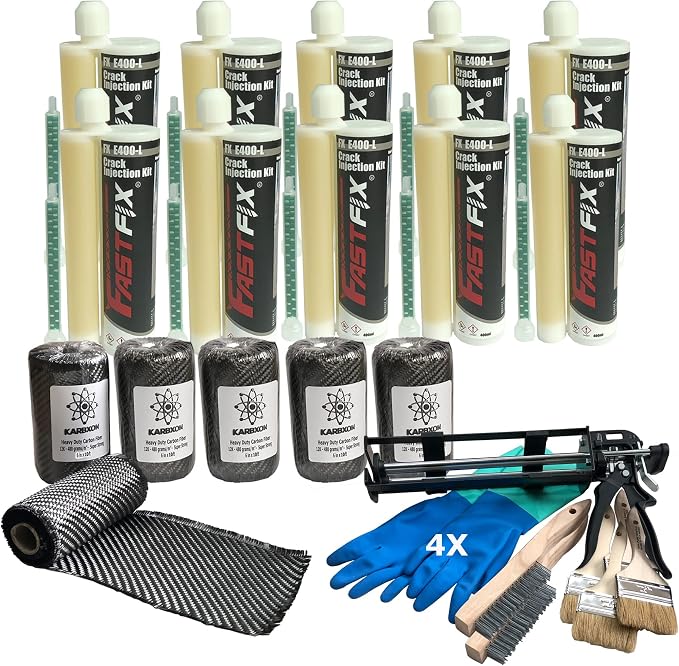 Concrete Crack Repair KIT by KARBXON