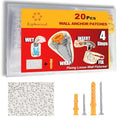 Drywall Anchor Repair Kit, Loose Wall Anchor Fix Patches, Only Wet Can Fix Wall by Borntobeprofessional