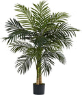 Nearly Natural 4 ft Artificial Golden Cane Palm Tree by NearlyNatural