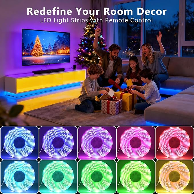 DAYBETTER Led Strip Lights 300 ft Ultra Long Smart Light Strips - Image 2