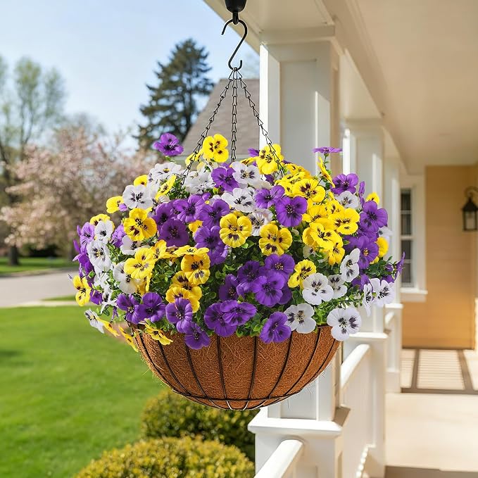 Alupssuc 36 Bundles Artificial Flowers UV Resistant - Image 7
