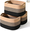 ICERZCZ Storage Baskets for Organizing Shelves, Decorative Baskets for Storage by ICERZCZ