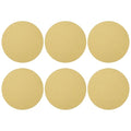 HARFINGTON 10 Pcs 9 Inch Sanding Discs 80 Grit Yellow Aluminum Oxide | Hook and by HARFINGTON