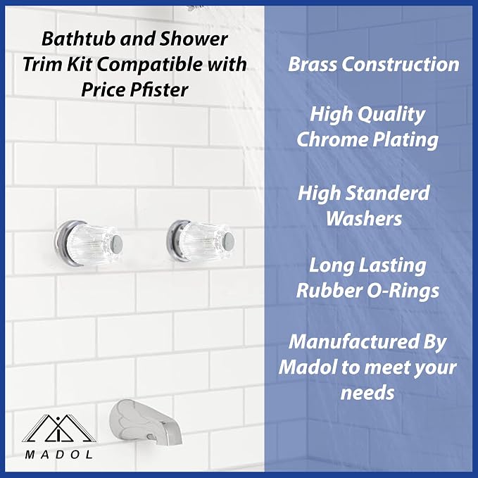 Trim Kit for Price Pfister Compatible – See Sizing for Correct fit- - Image 5