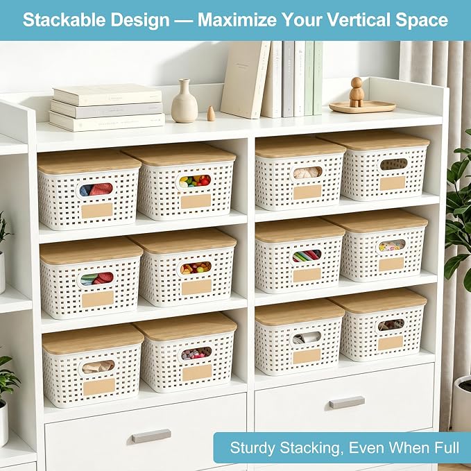 Small Plastic Storage Bins - Image 3