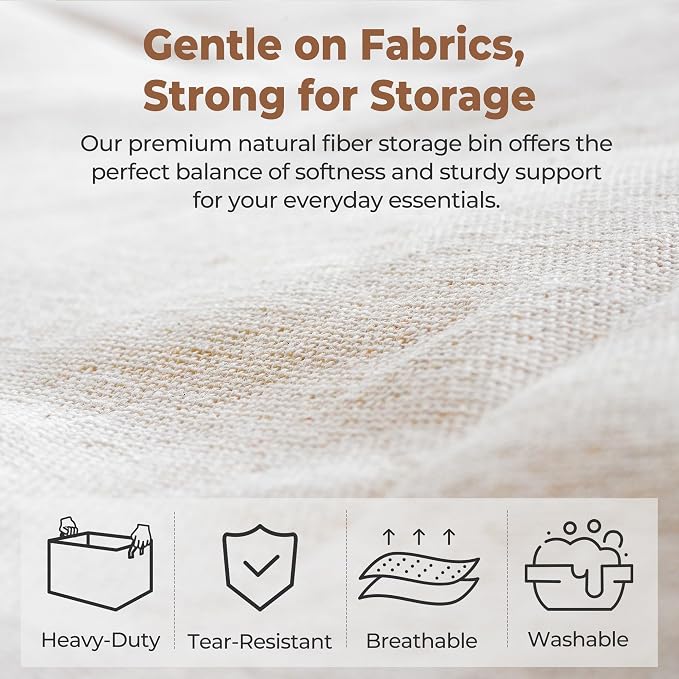 StorageWorks Storage Basket for Shelves, Storage Bins, - Image 4