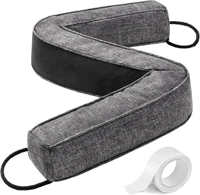 Comfyanno 38” Weighted Under Door Draft Stopper, 2.2lb Door Wind Blocker | Fits by Comfyanno
