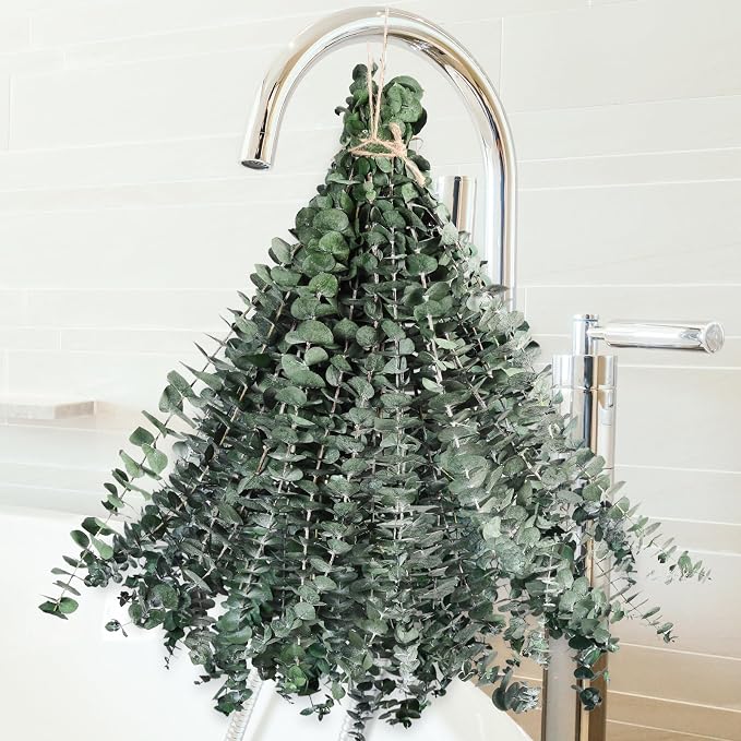 36 PCS Dried Eucalyptus for Shower Hanging 17 Preserved Eucalyptus Stems | by Koceko