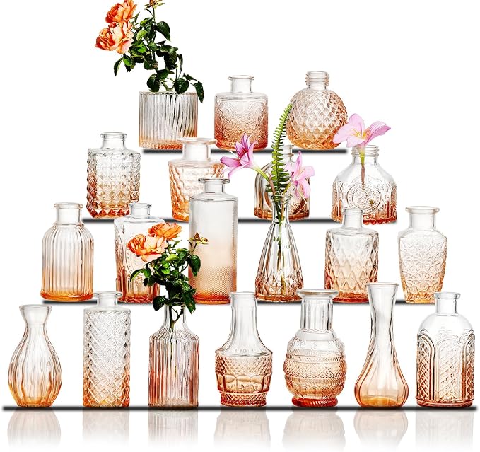 Glass Bud Vase Set of 20 by Ulodimi