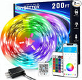DAYBETTER LED Strip Lights 200 ft, Smart App Control Lighting Bedroom Rome Decor by DAYBETTER