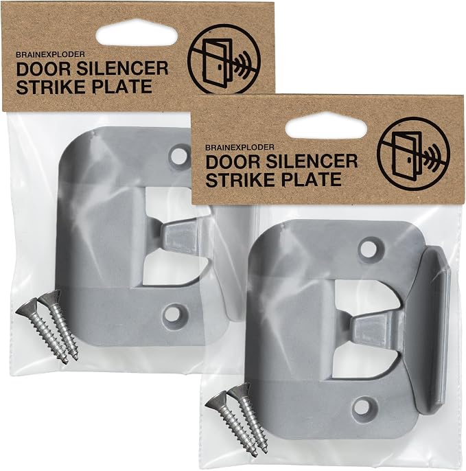 BrainExploder Door Silencer Strike Plate by BrainExploder