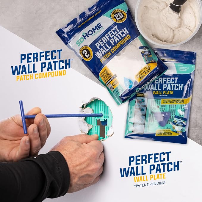 Wall Patch Repair Plate by SD Home, 2-5” Hole Repair Patch, Easy & Quick DIY - Image 7
