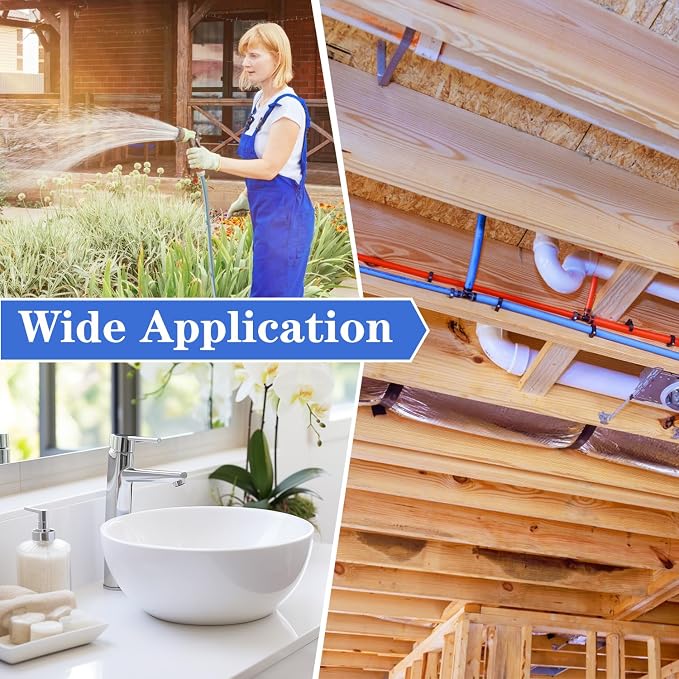25 Pack 1" PEX Copper Crimp Rings | - Image 5