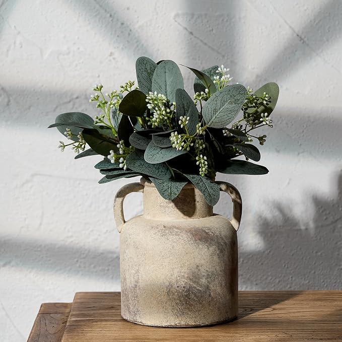 Emotionally Grounded Vase, Vaseking Ceramic Rustic Vase - Image 2
