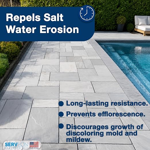 Limestone Sealer 1 Gal | Water-based Penetrating Stone Sealer, Outdoor Indoor - Image 5
