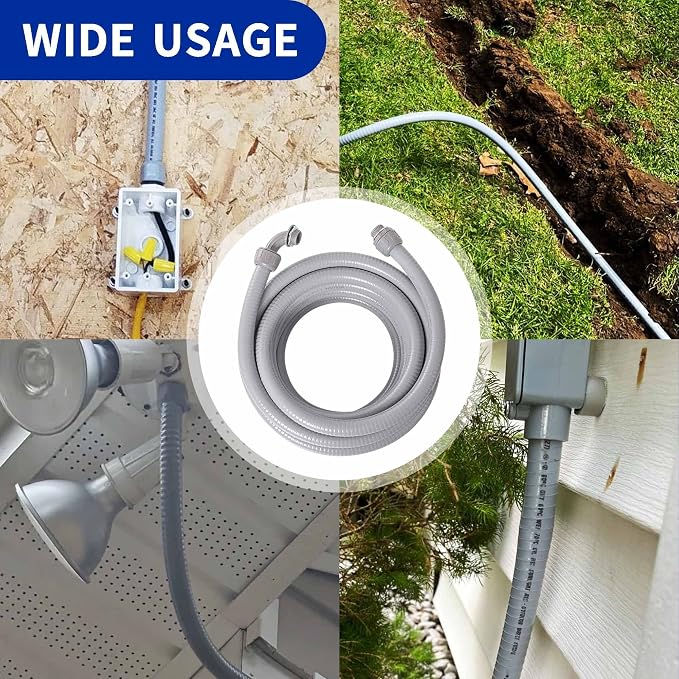 Yariwiz Flexible Electrical Conduit Liquid Tight PVC Conduit Kit - Image 4