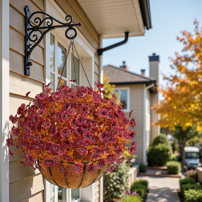Alupssuc 48 Bundles Artificial Fall Flowers, UV Resistant Faux Mums Porch | - Image 5