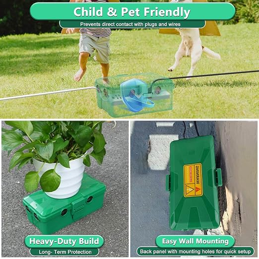 2 Pcs Outdoor Electrical Box Waterproof, Medium Weatherproof Electrical Box | - Image 5