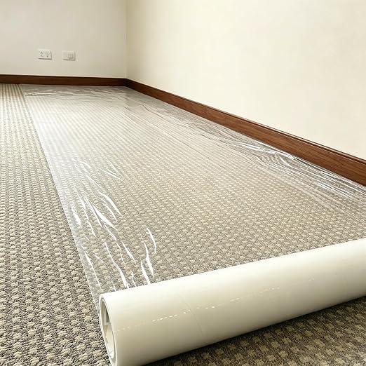 YADI Carpet Protection Film Adhesive, Rug Carpet Protective Roll by YADI