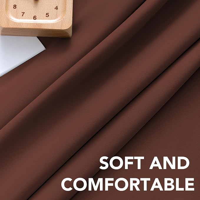 H.VERSAILTEX Blackout Curtains Thermal Insulated Window Treatment Panels Room - Image 6