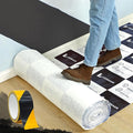 40" x100ft Hardwood Floor Protector Film Roll Temporary Renovation Cover by LQDMAER
