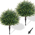 Artificial Plants Outdoor, Fake Bushes, Waterproof, Easy Installation, Ground by Waipfaru