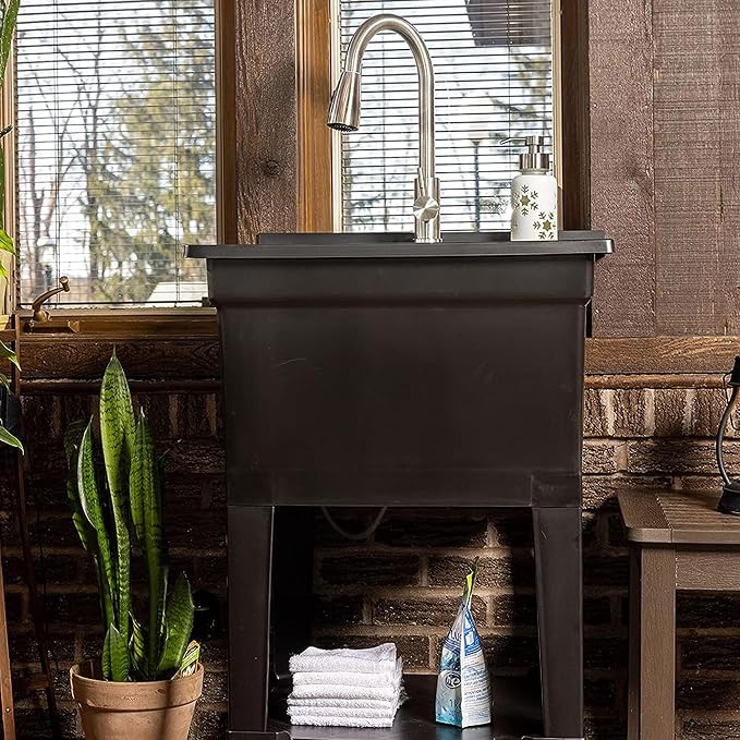 UTILITYSINKS Utility Sink Black - Image 4