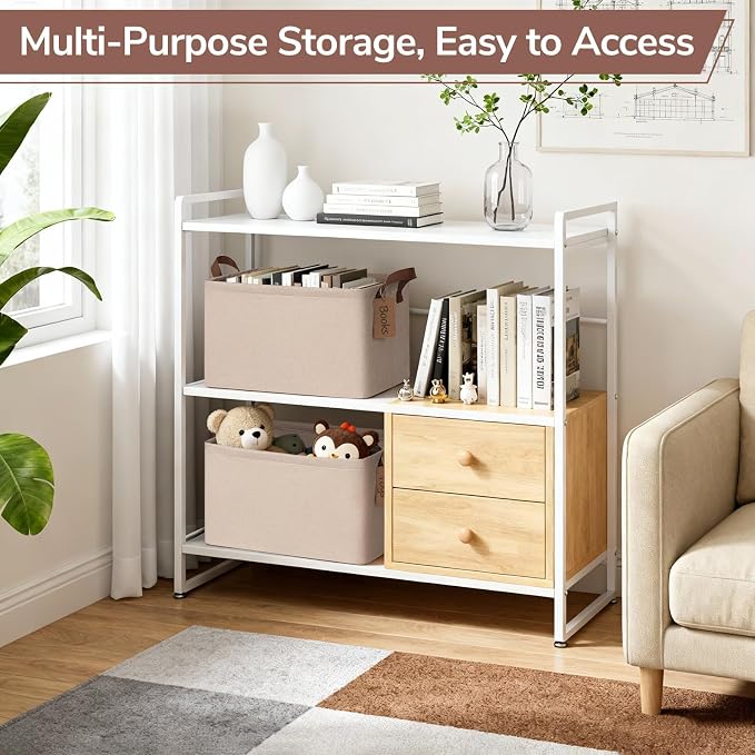 CHICVITA 4 Pack Large Fabric Storage Baskets - Image 6