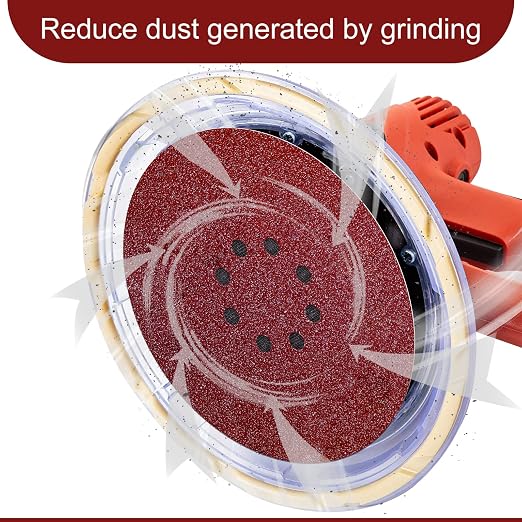 9 inch Sanding Discs 150 Grit 8 Holes Hook and Loop Sandpaper - Image 3