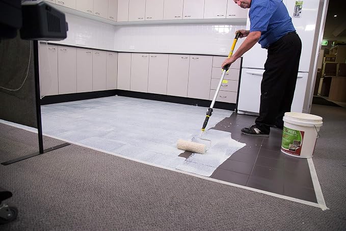 FloorPeel 4000 Clear Peelable Protective Coating for, 4 Gallon Case - Image 8