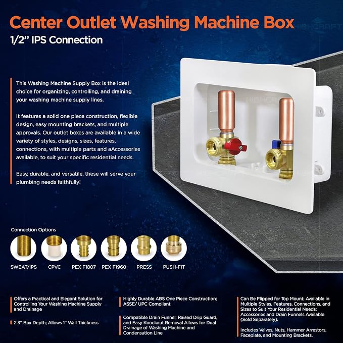 Highcraft Washing Machine Outlet Box - Image 5