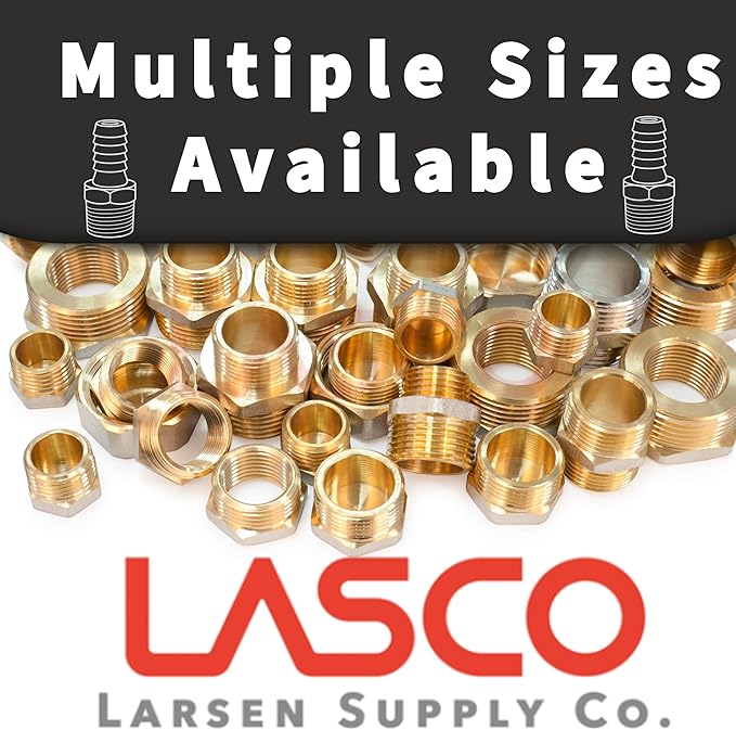 LASCO 17-4629 3/8-Inch Flare by 1/4-Inch Female Pipe Thread Brass Adapter - Image 5