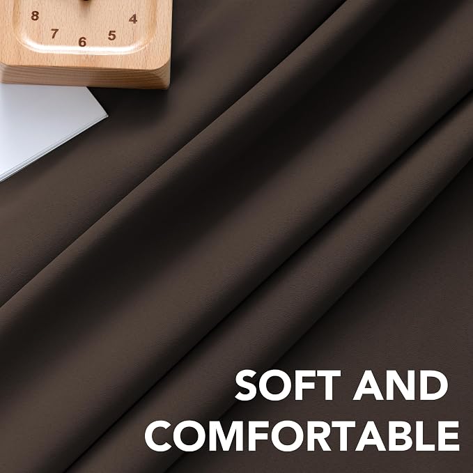 H.VERSAILTEX Blackout Curtains Thermal Insulated Window Treatment Panels Room - Image 4