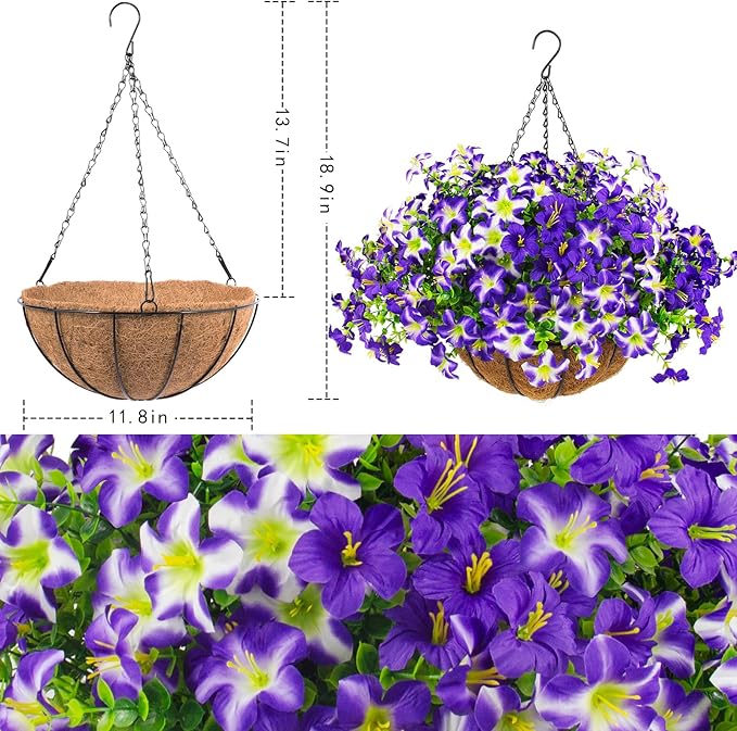 2 Set Artificial Petunias Flowers - Image 3