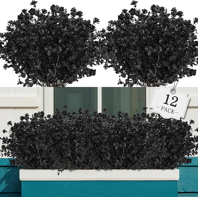 AGIRL Artificial Fall Flowers Fake Mums Outdoor, Faux Plant Porch Decor Home | by AGIRL