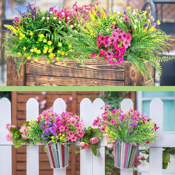 LELEE 24 Bundles Artificial Flowers - Image 7