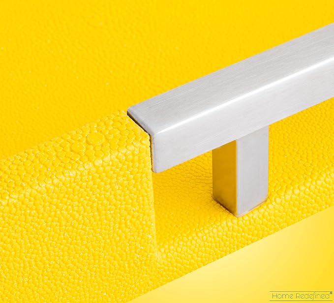 Modern Elegant 17.5"x12" Rectangle Yellow Shagreen Faux Leather Decorative Tray - Image 6