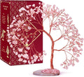 Rose Quartz Crystal Tree of Life by KARMAPLEDGE
