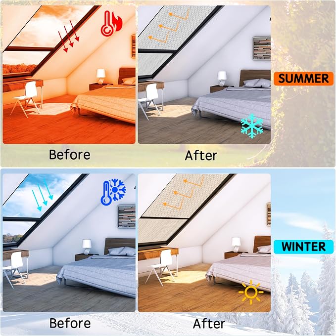 LSGCQ Reflective Insulation Roll Double Reflective Bubble Insulation Sheet | - Image 4