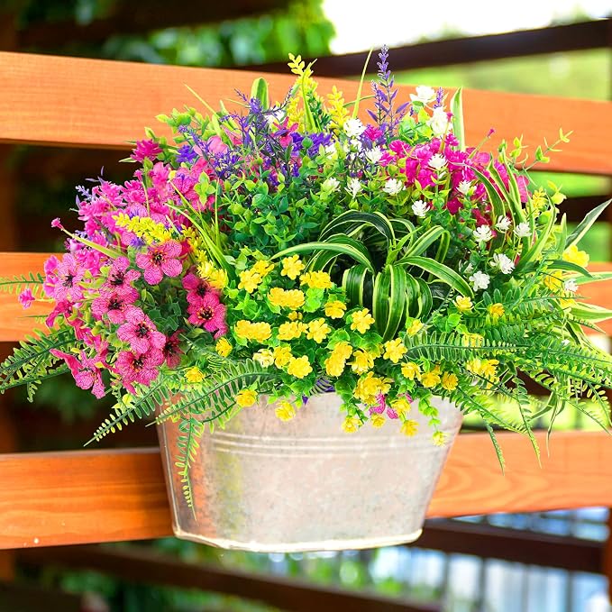 LELEE 24 Bundles Artificial Flowers - Image 6