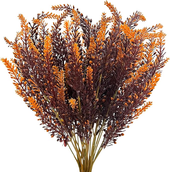 TURNMEON 10 Bundles Artificial Fall Flowers by TURNMEON