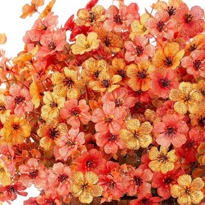 Artificial Fall Flowers Faux Mums - Image 7