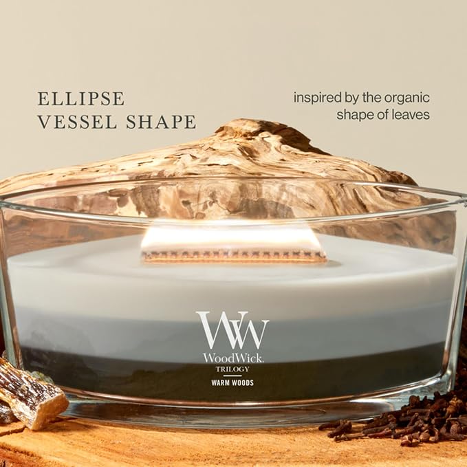 WoodWick Warm Woods Trilogy Holiday Candle Gifts - Image 6