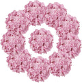 AVIVIHO 10pcs Fake Flowers Mauve Pink Flowers Hydrangea Artificial Flowers Bulk by Aviviho