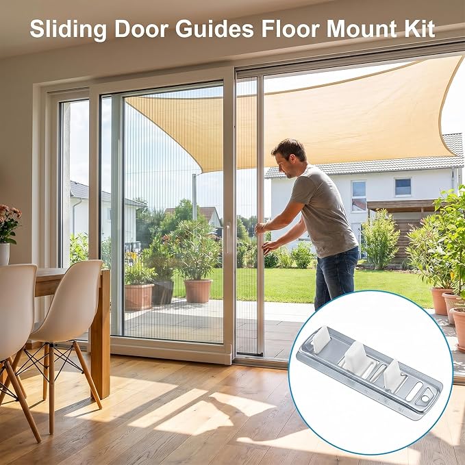 2 Pack Sliding Closet Door Track Fits N 6560 3/4" to 1-3/8" | Adjustable - Image 7