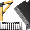4pack 2x4 Degree Angle Support Brackets, by WOCEPU
